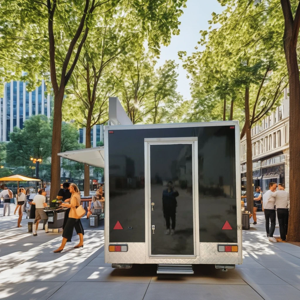 شاحنة طعام متنقلة لتقديم الطعام مقطورة مجهزة بالكامل في الهواء الطلق المحمول البيرة الآيس كريم عربات القهوة مقطورات الطعام مجهزة بالكامل