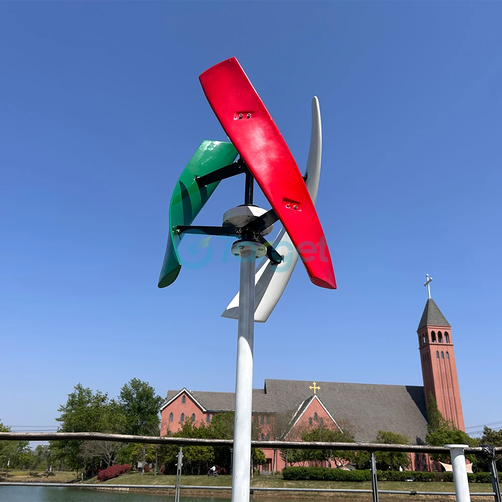 

8KW 20KW 10KW Vertical Axis Magnetic Levitation Wind Turbine Free Energy Low Speed Low Noise Household Farm 220V