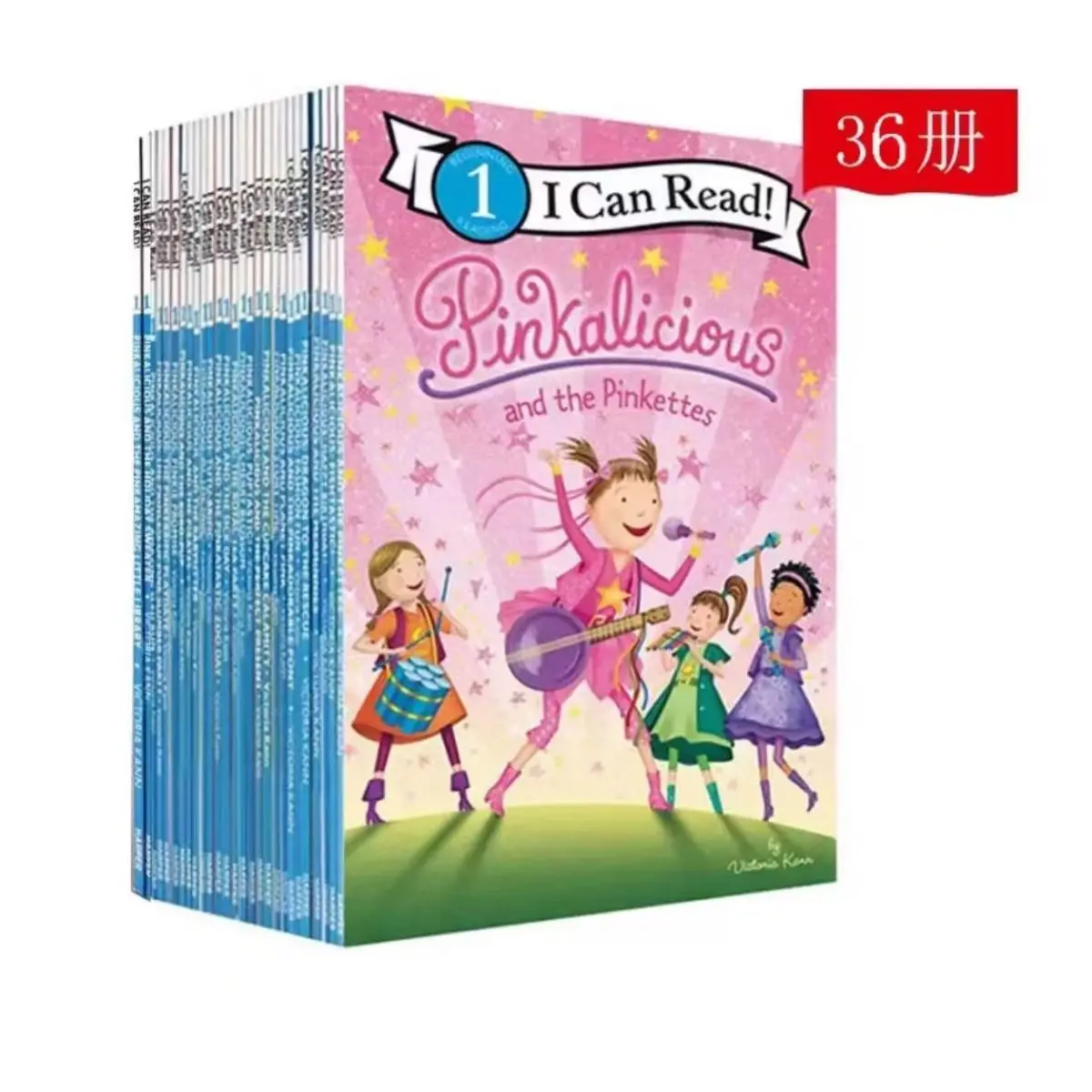 Pinkalicious36 books I Can Read series of stories to support the little master