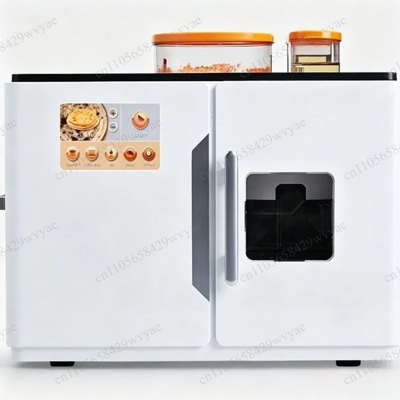 Fully Automatic Electric Flatbread Making Machine 1800W Intelligent Dough Press for Roti Chapati Tortilla