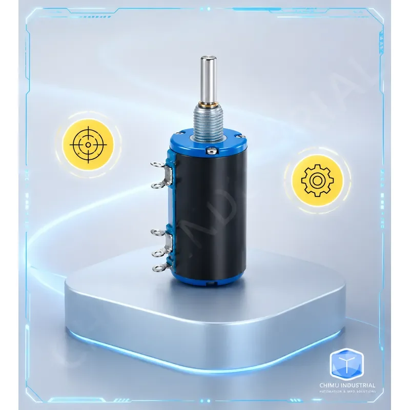 【CHIMU INDUSTRIAL】 for WXD3-13-2W Multi-turn Wirewound Potentiometer 1K 2.2K 4.7K 10K Adjustable Resistor DC