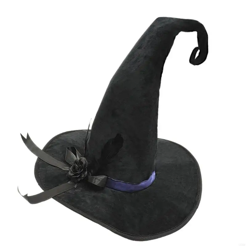 Practical Witch Hat Comfortable Lining Costume Perfect for Cosplay Parties Y166