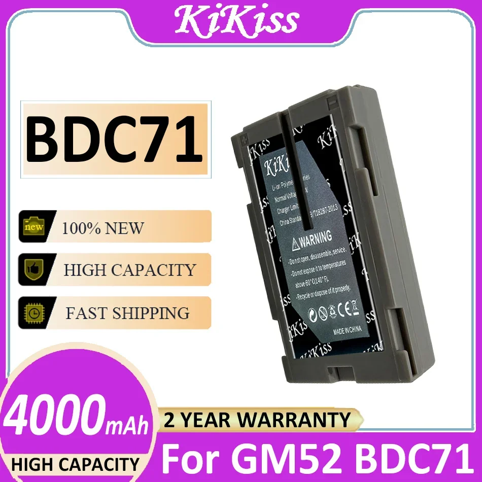 

Battery 4000mAh For Sokkia BDC71 GM52 Total Station 7.2V Batteria