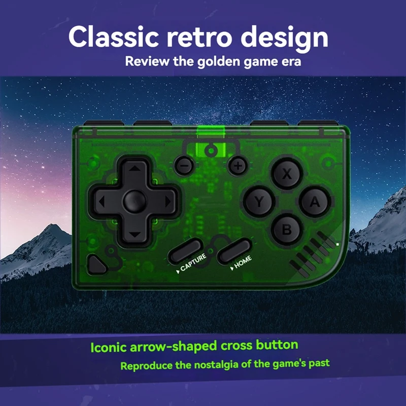 Mini For Retro Ananke Controller Classic Game Consoles Plug-And-Play And D-Pad Multi-Platform Controller ZL And ZR B C