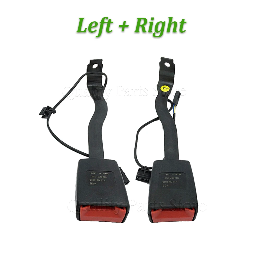 1K3857755 1K3857756 1KD857755B 1KD857756 مقعد حزام مزلاج مشبك الجبهة لشركة فولكس فاجن جولف 5 6 GTI MK6 زائد باسات B6 جيتا MK5 GLI EOS #6