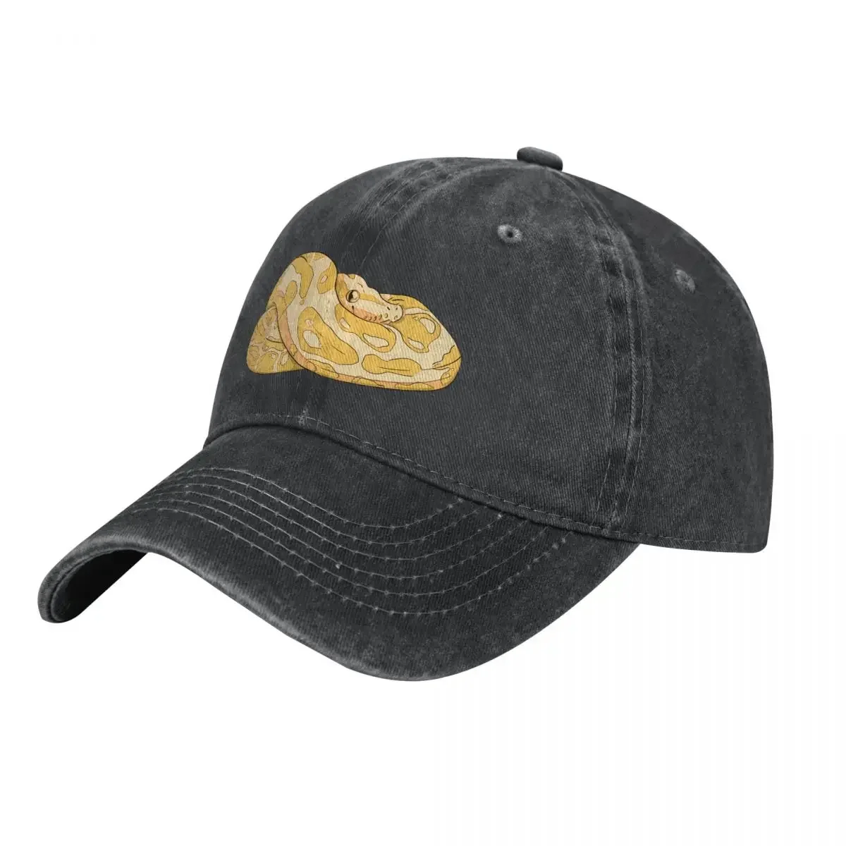 Python Linux Code Multicolor Hat Peaked Women's Cap Albino Danger Noodle Personalized Visor Protection Hats