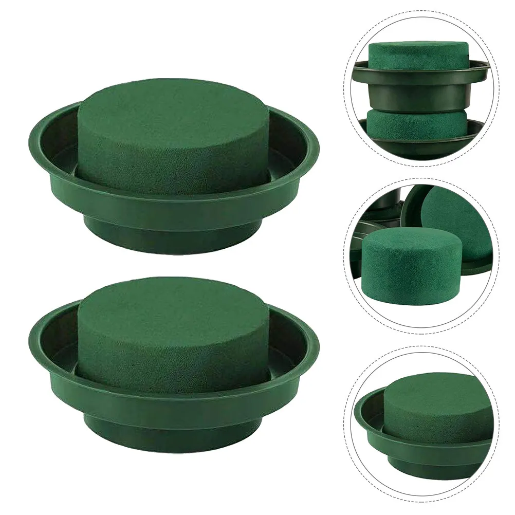 

Набор для флористики из 8 предметов: круглые влажные пенопластовые основы для живых и искусственных цветов, для самостоятельного оформления, для свадебных и праздничных композиций