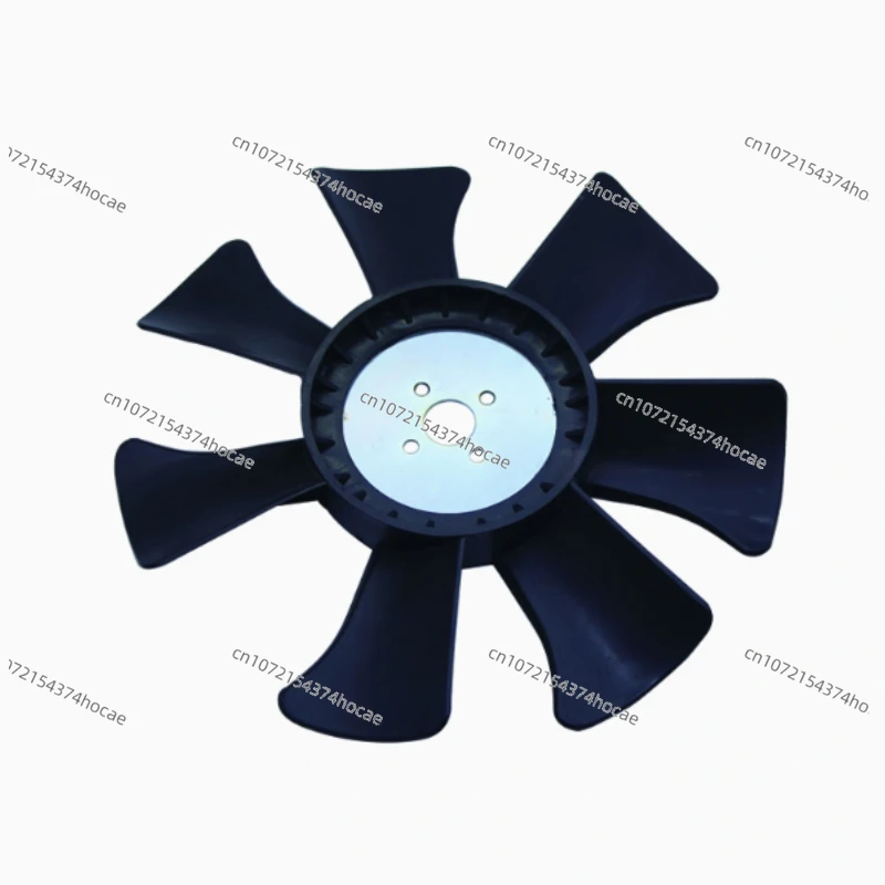 For Water Pump Water Pipe Water Tank Engine Plastic-Fan Leaf 490B Black high quality Forklift accessories