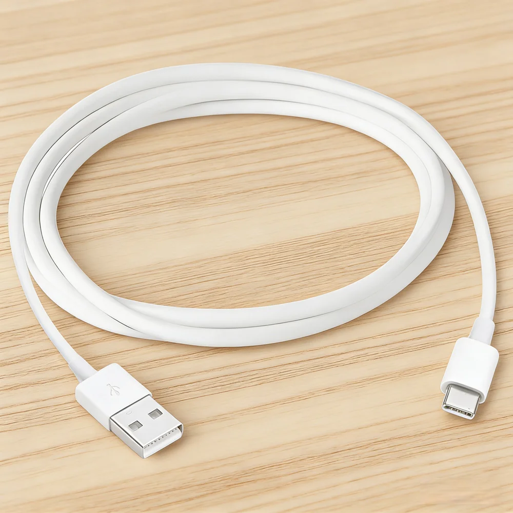 1 Pack White 2M USB…