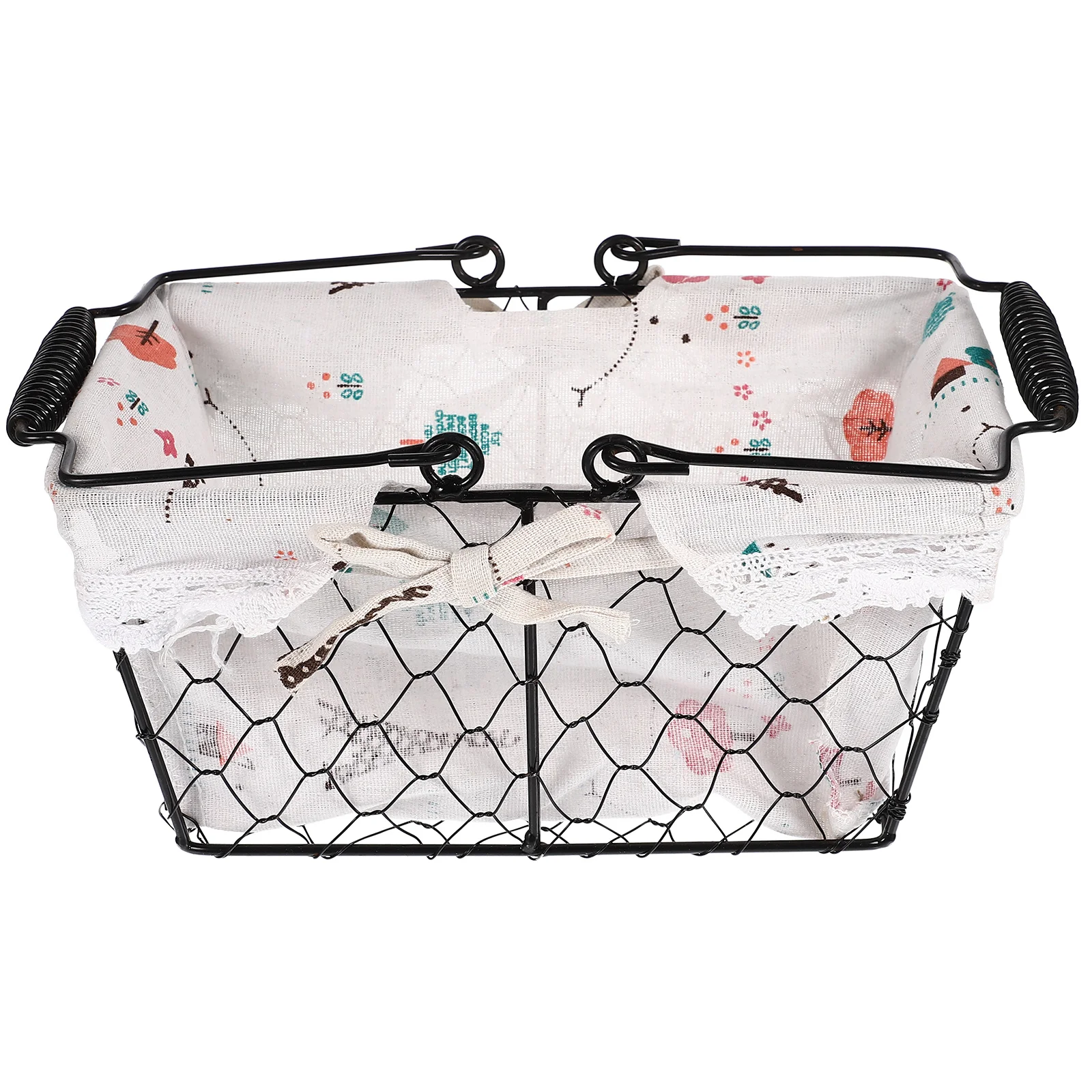 

Egg Storage Basket Heavy Duty Iron Wire Countertop Organizer for Kitchen Home Use Garlic Ginger Fruit Basket Household Supplies