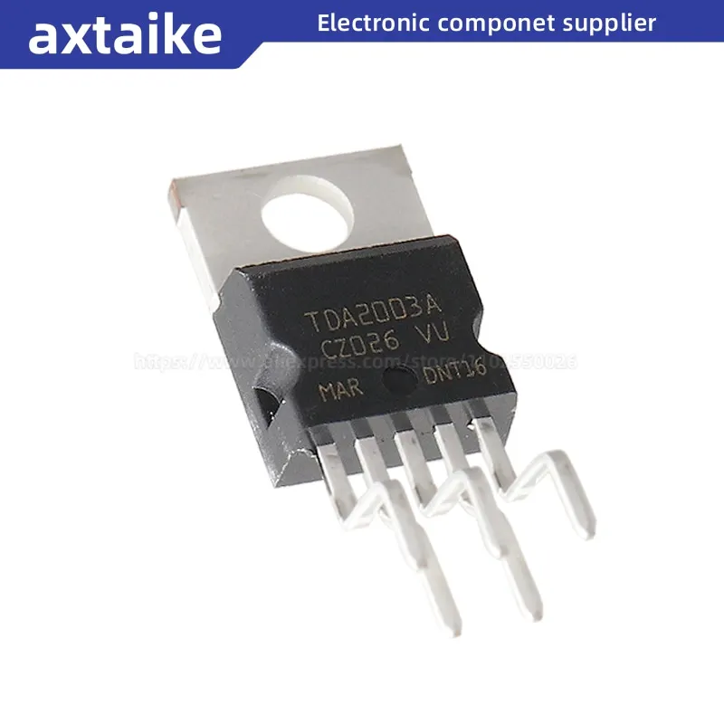 10PCS TDA2003A TDA2030A TDA2050 TO-220-5 TDA2030 TDA2003 TDA2030L TDA2003L DIP 18W AUDIO AMPLIFIER IC Operational amplifier