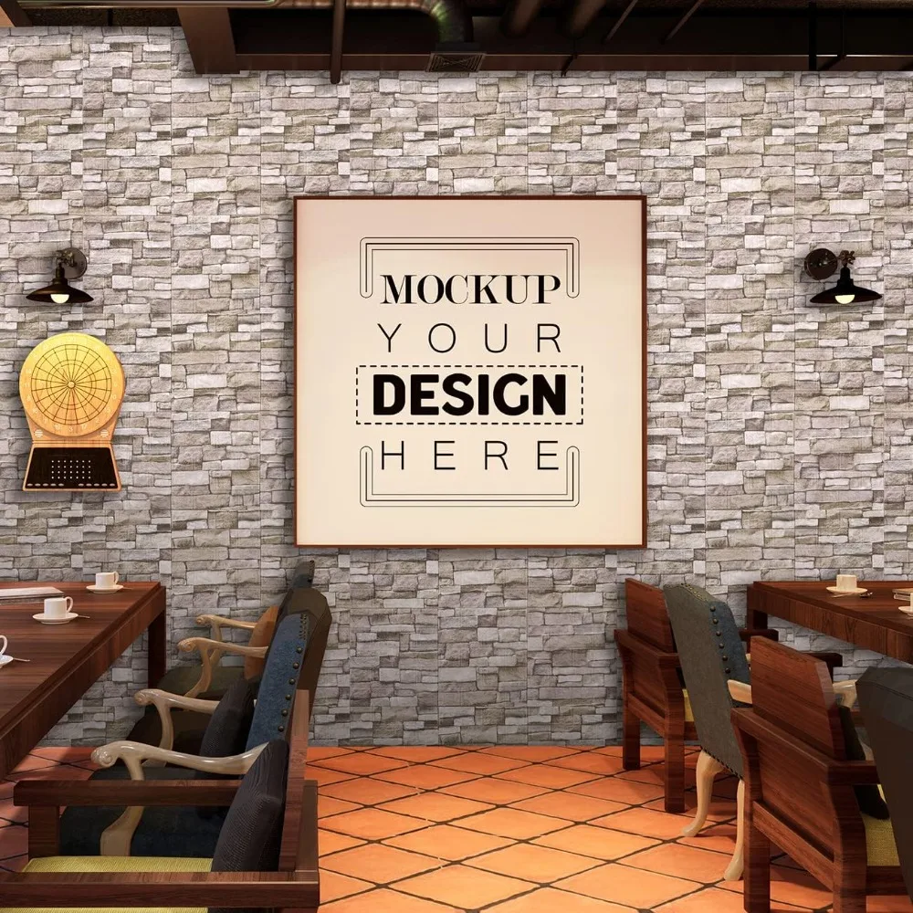 3D-стенные панели, пилинг и наклейка из пенопласта, 3D-шпалери из кирпича, самоклеящиеся обои из искусственного камня (20 шт.)