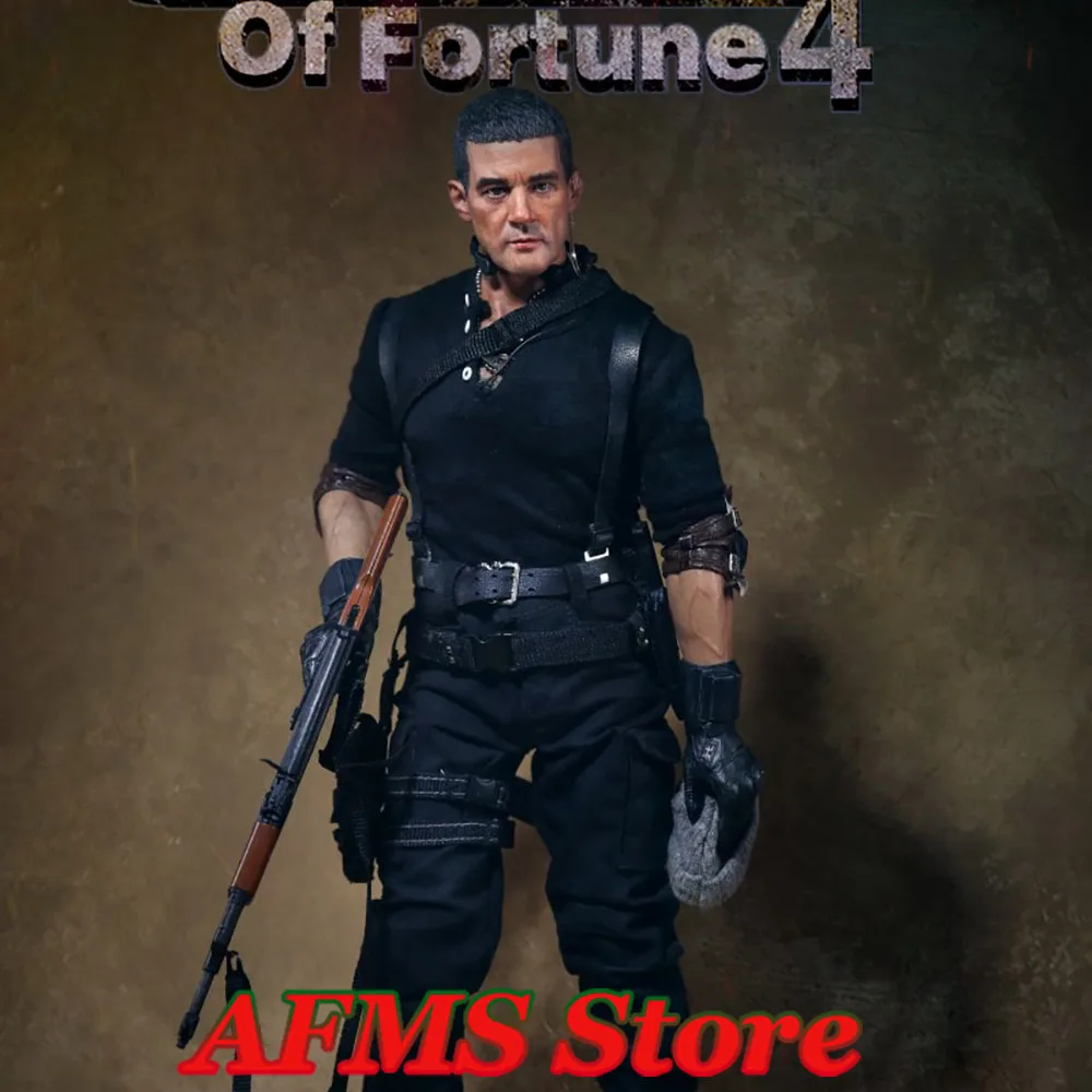 Art Figures AF-023 1/6 Men Soldier Mercenary Horror Adventure Action Dolls Full Set 12'' Action Figure Model Collection Gift