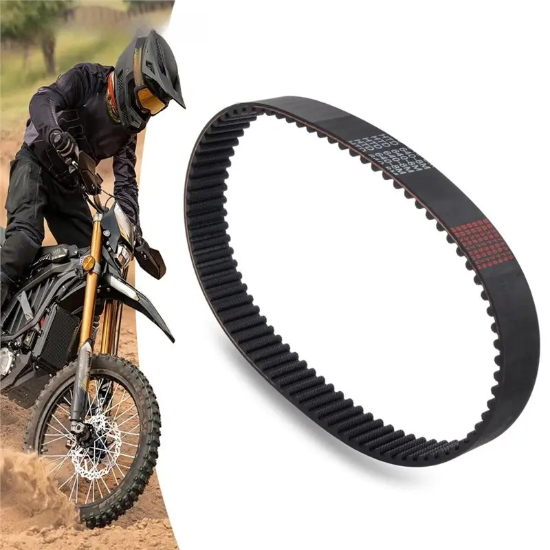 HTD 640-8M High Torque Drive Belt Motorcycle Motocross Timing Belt Transmission For Surron Ultra Bee