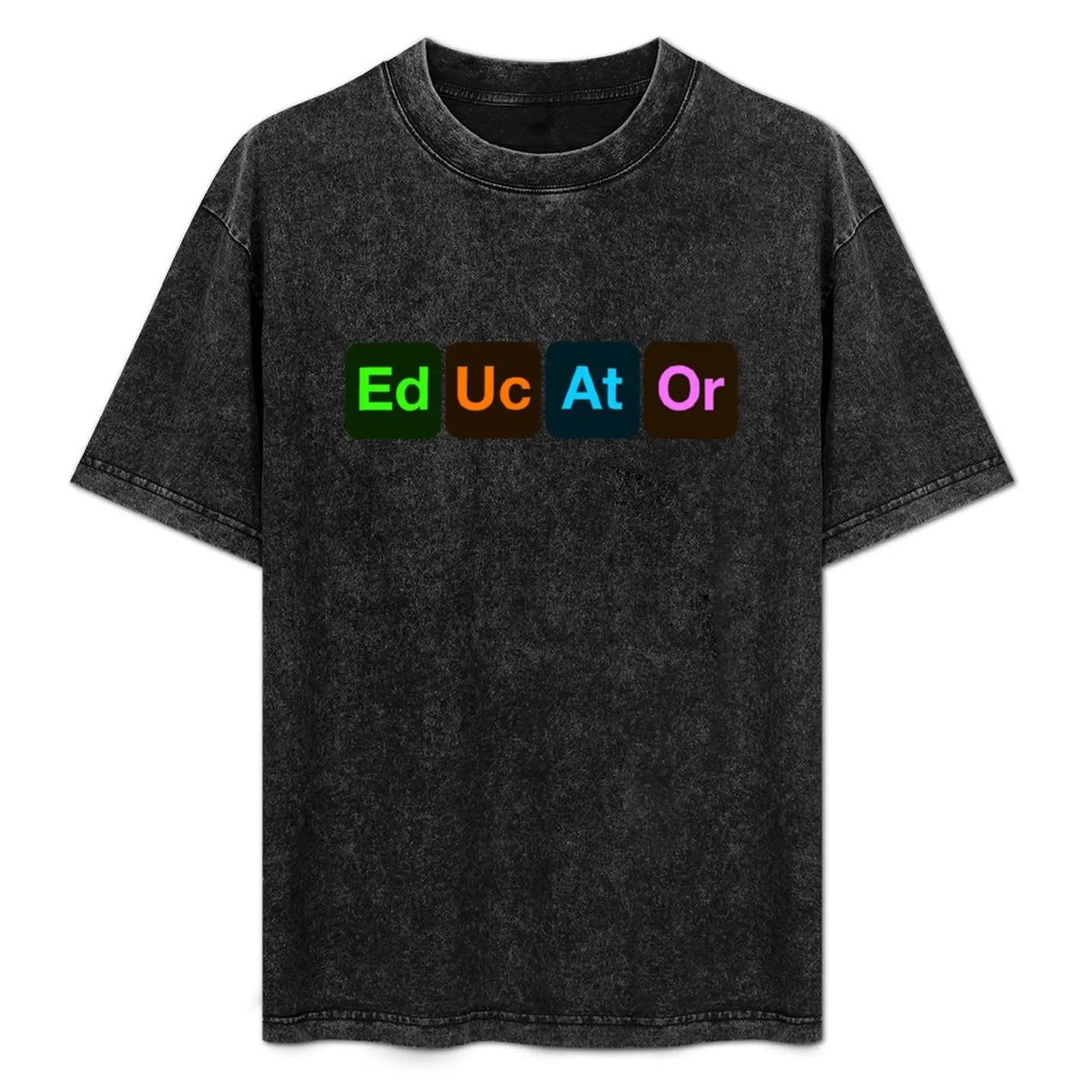 Camiseta con iconos de la aplicación Adobe Instructor Educator, camiseta de diseño para regalo, camiseta de trabajo industrial