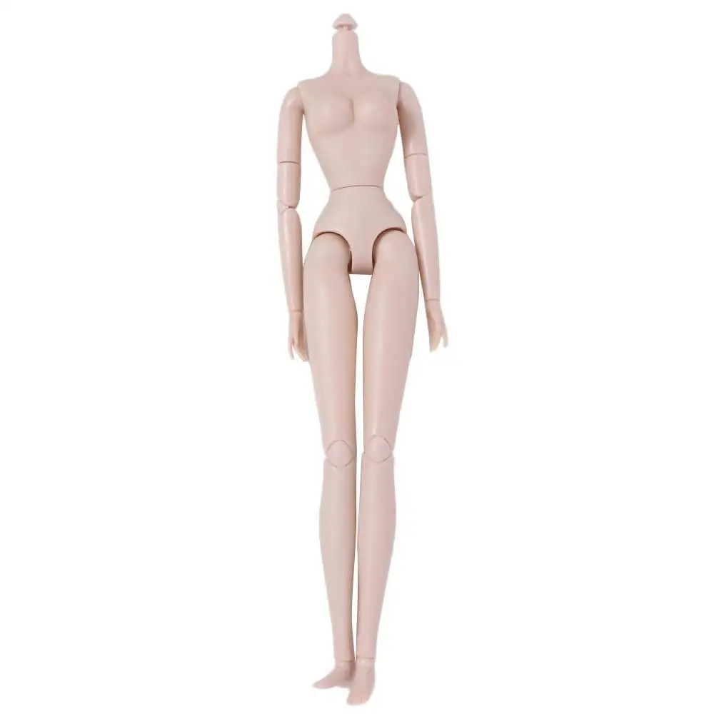 1/6 Doll White Skin Nude Doll Toys Movable Solid Doll Jointed Nude BJD Dolls 28 Joints Replacement Super Model Doll