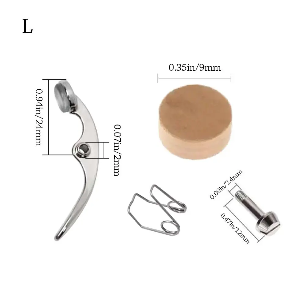 New Metal Trumpet Water Key Replacement Spit Valve Trumpet Drain Valve Repair parts Trumpet Replacement Parts Trumpet