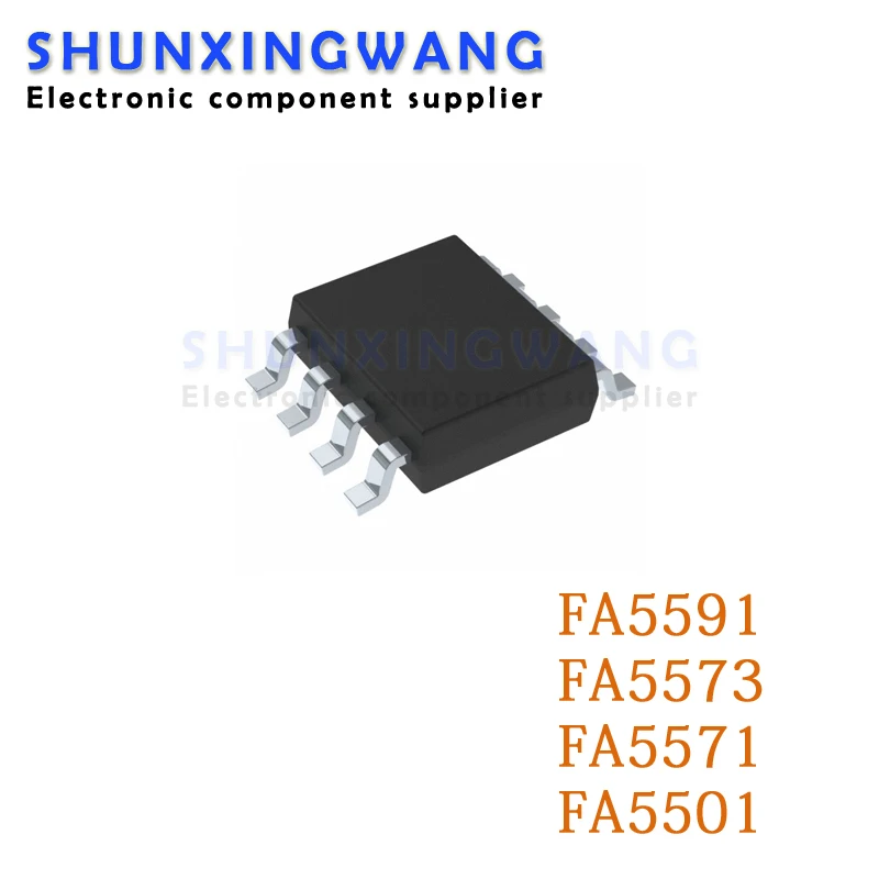 5pcs FA5591N SOP 5591 SOP-8 FA5591 FA5591N-A2-TE1 FA5573 FA5571 FA5501A FA5573N FA5571N FA5501N FA5501AN