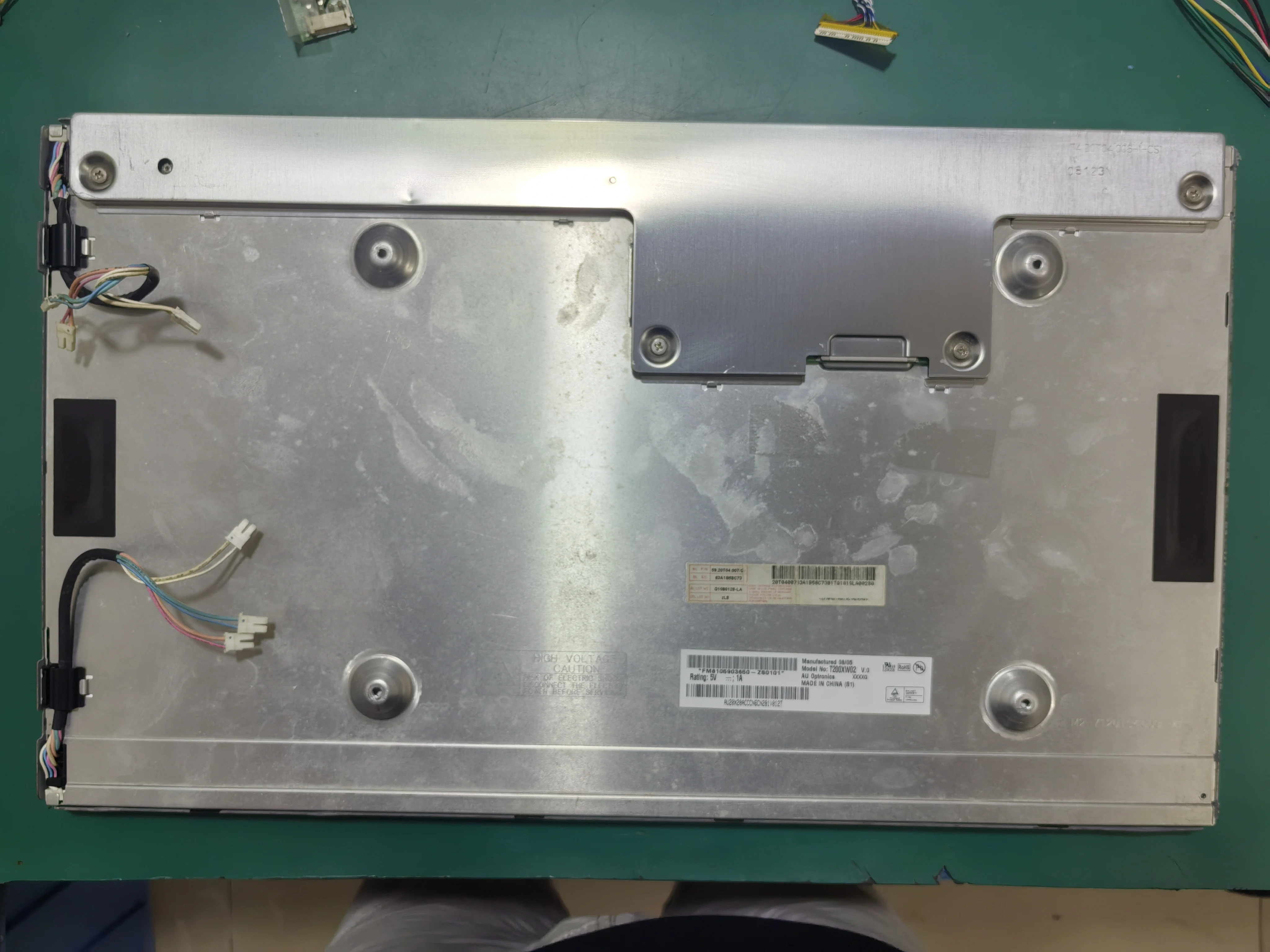 

Original T200XW02 V0 20-inch industrial screen, tested and available from stock T200XW02 V.0 T200XW02 V1