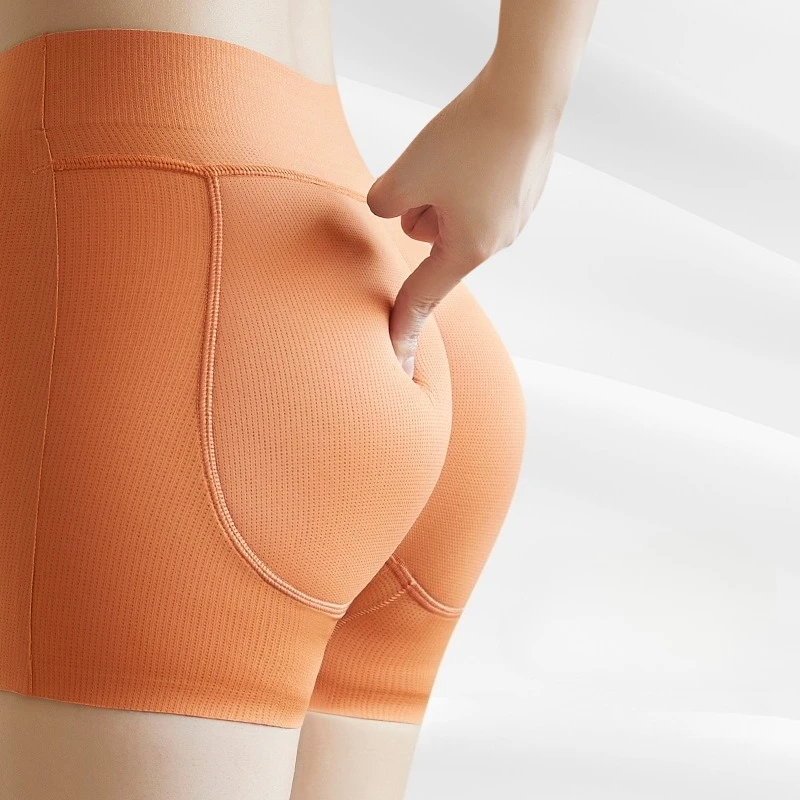 Fake Ass Seamless Butt Lifter Panties with Latex Pads for Women Invisible Shaping Push Up Peach Hip Enhancer Underwear Pants