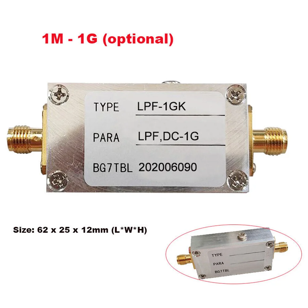 1M - 1G RF Low Pass Filter LPF Filter Ham Radio Low Pass Filter Module 50 OHM LPF-1MK LPF-5MK LPF-10MK LPF-30MK Power Tool Parts