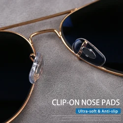Eyeglass Sunglasses Soft Anti-Slip Glasses Nose  Pads