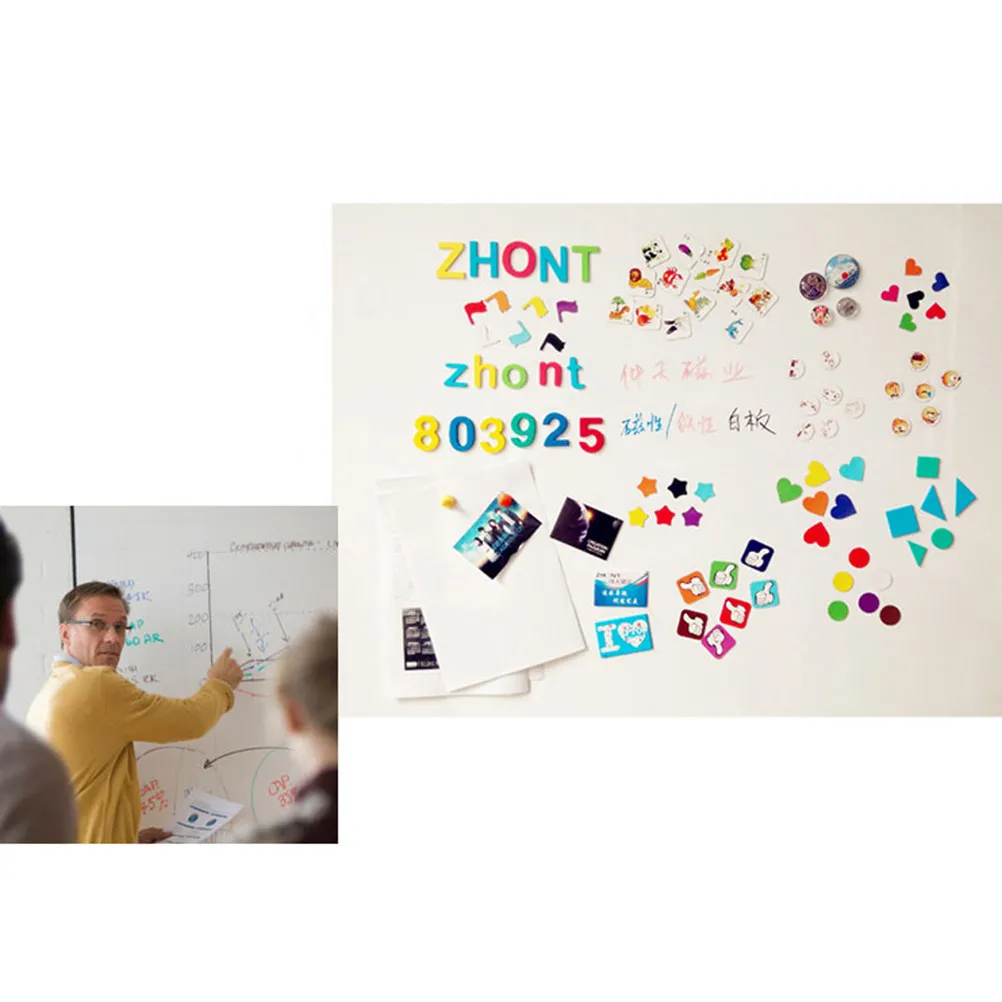 

Magnetic Whiteboard Flexible Soft PVC Fridge Note Board 42x30cm Dry Erase List Reminder Refrigerator Whiteboard