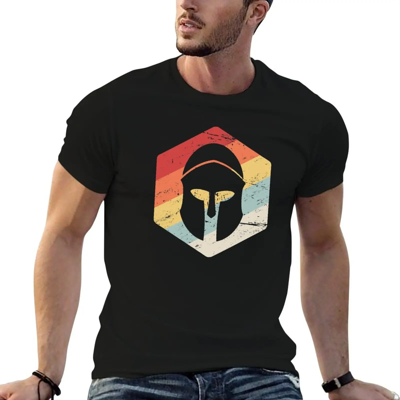 The Iliad - Ancient Greek Mythology - Retro T-Shirt quick-drying anime figures clothes for men