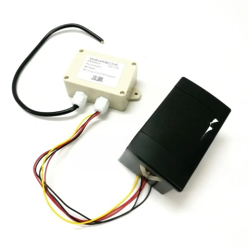 طابعة حرارية 485 طابعة صناعية تعمل باللمس PLC طابعة QR رمز الباركود البيانات ضرب