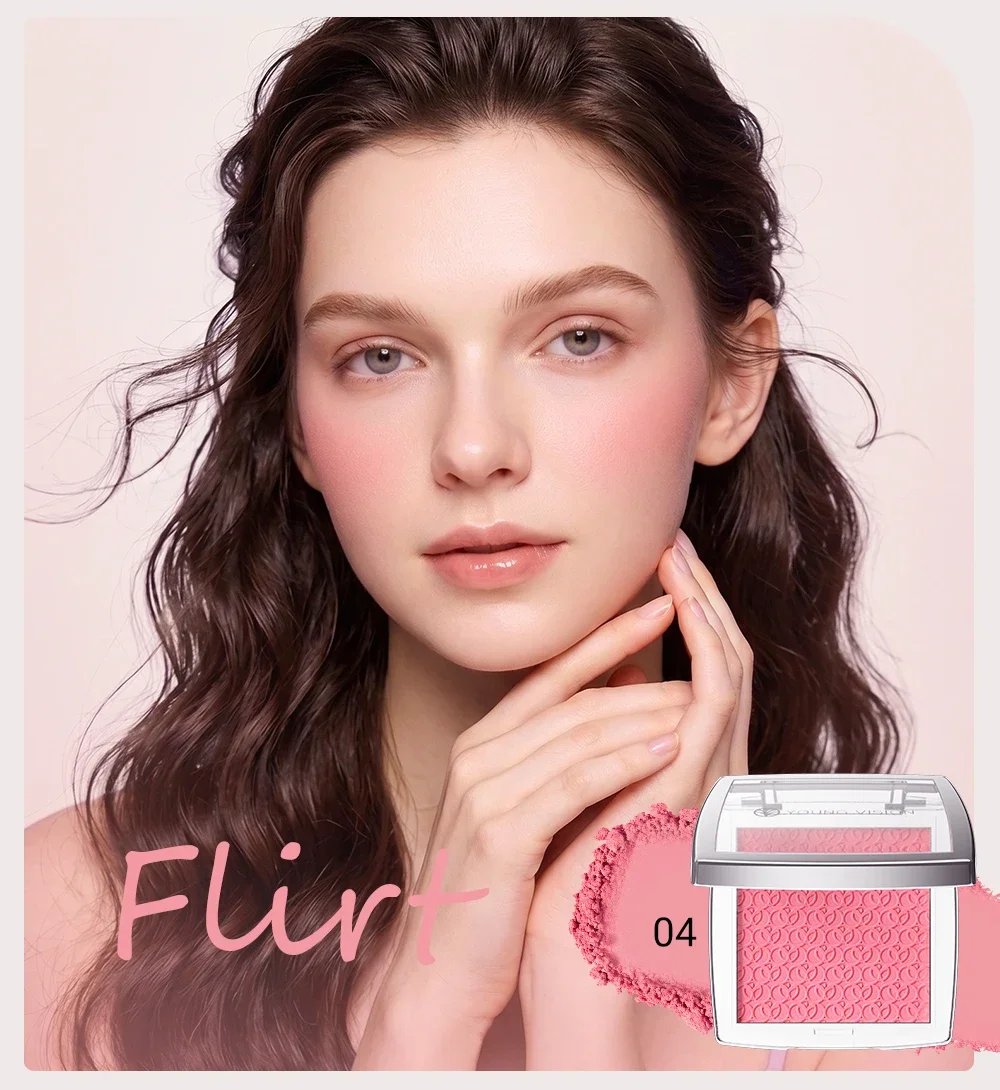 Palette de blush mat velouté texture ultra fine pour le teint_voghion.com