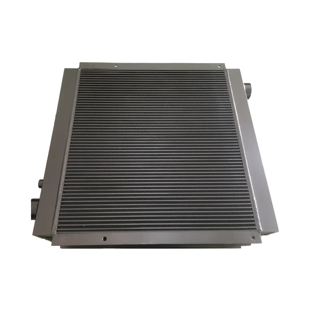 Industrial Aluminium Oil Cooler Heat Exchanger Core Component Parts For Compressors With High Pressure