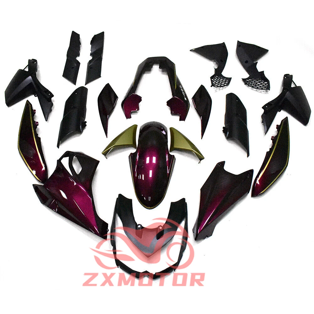 Kit de carénage de pièces de carrosserie pour moto, KAWASAKI Z1000, 2010, 2011, 2012, 2013, Z 1000, 10, 11, 12, 13, InPorter, Coordinateur de moto