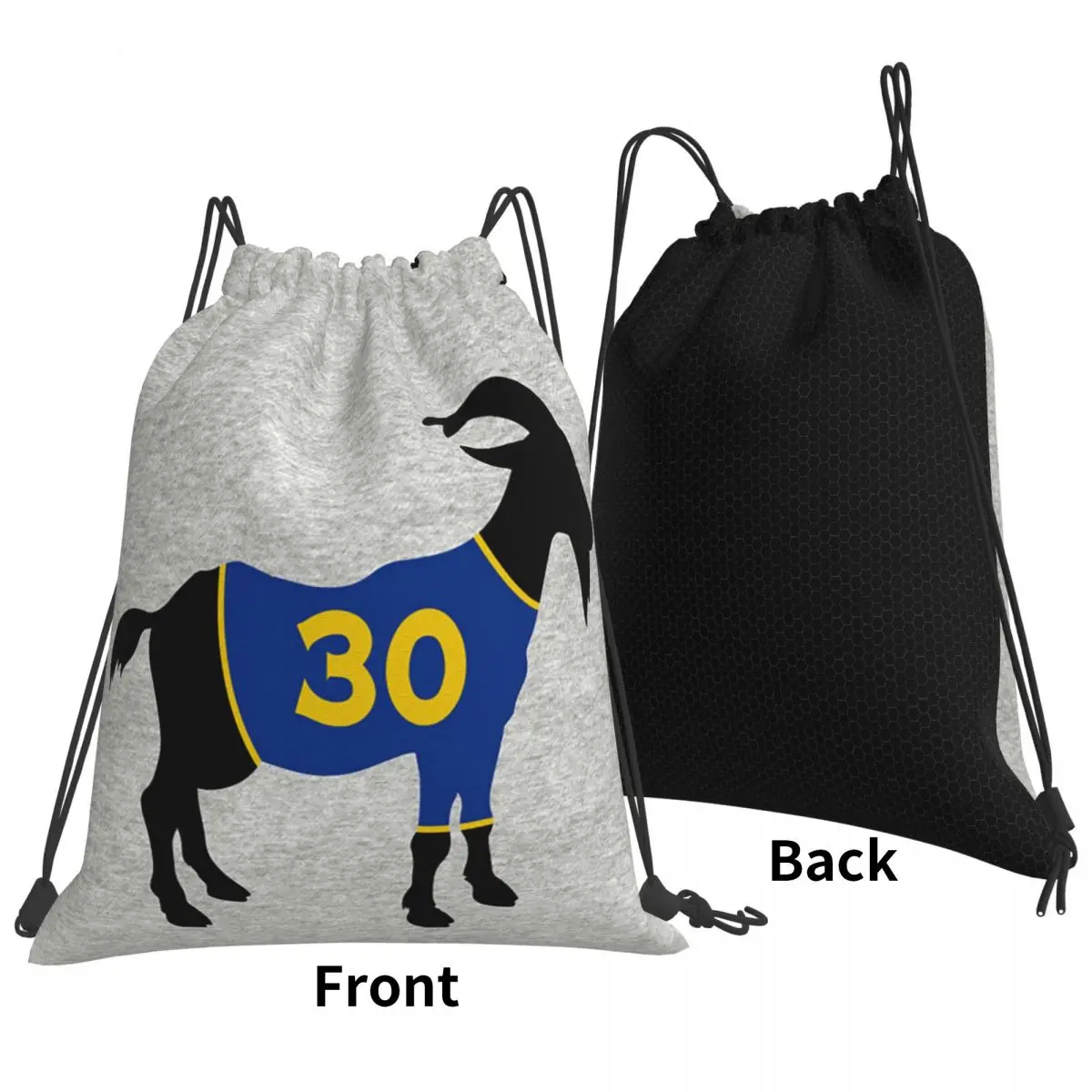 Steph Curry Goat Backpacks Fashion Drawstring Bags Shoes Bag Book Bags for Travel Students