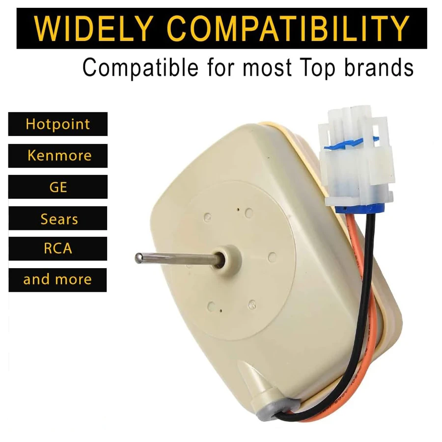 

WR60X10141Refrigerator Evaporator Fan Motor Replacement for WR60X23584 AP5955766 PS10063450 Compatible GE Hotpoint Refrigerators
