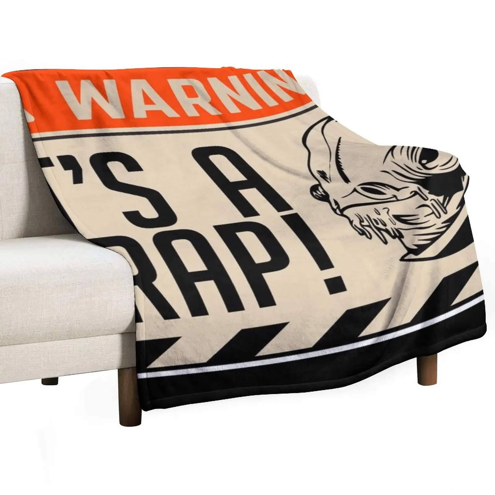 

It's a Trap #itsatrap Admiral Ackbar iconic phrase Throw Blanket Cute Softest Loose Soft Big Blankets