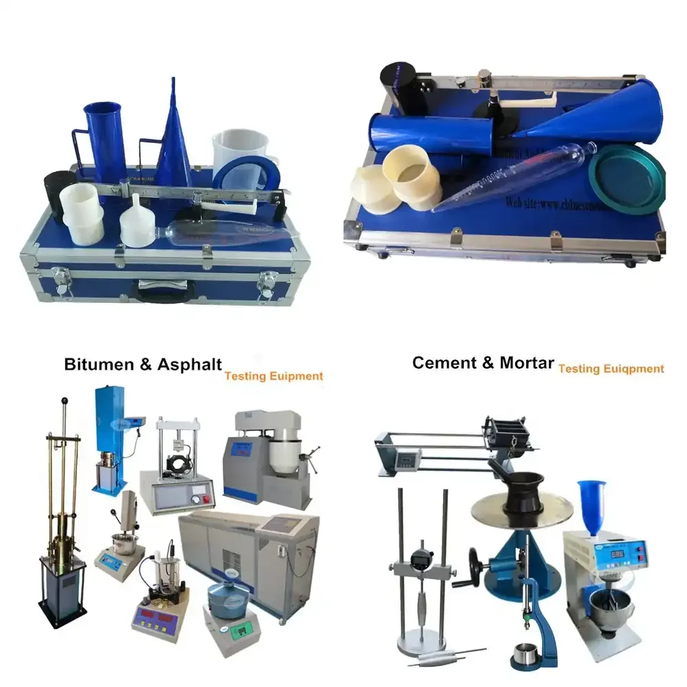 Mud Balance Marsh Funnel Viscometer Sand Content Kit for Soil Mechanics Laboratory Testing Equipment for ASTM D1498 D6910