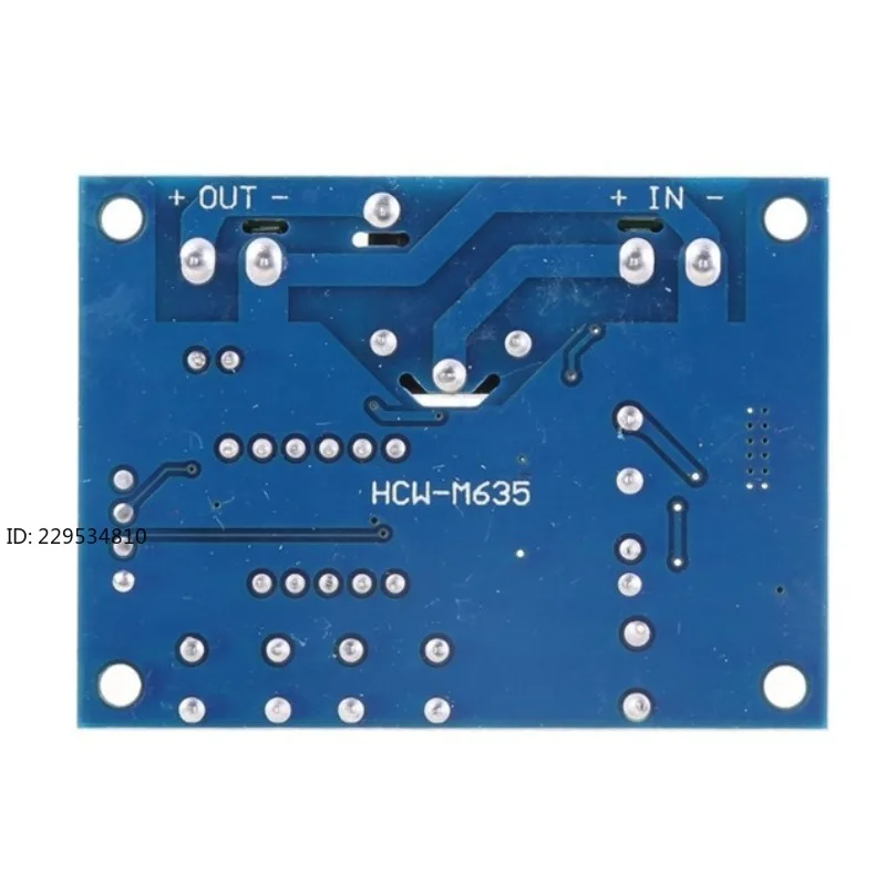 XH-M609 Discharge Module Undervoltage Low Power Disconnect Output 6-60V DC Voltage Protection 5pc