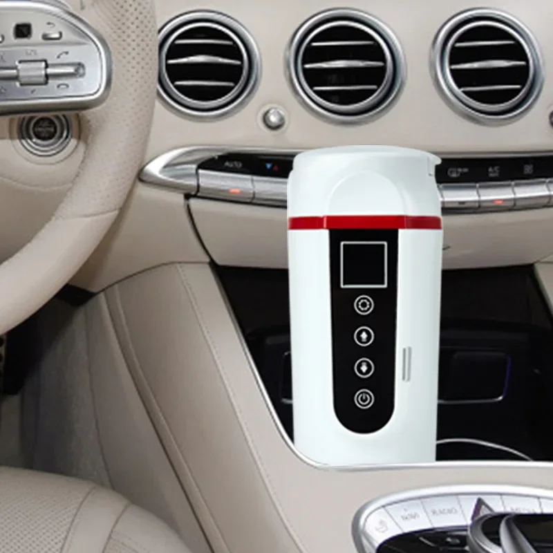 Car Mounted Electric Kettle 24V Car Heating Water Cup 12V Universal Boiling Water