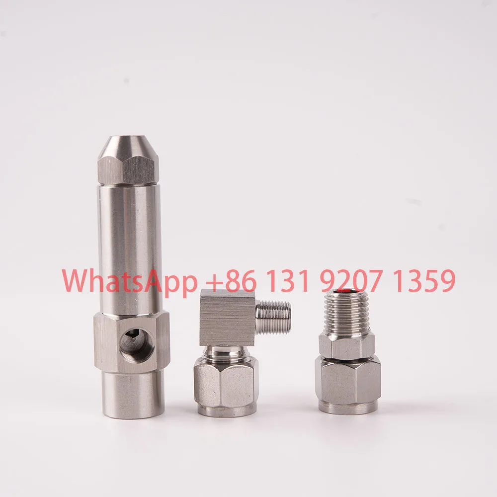 

Stainless Steel Siphon Nozzle Combined Waste Oil Heavy Oil Atomization Burner Nozzle Industrial Nozzle