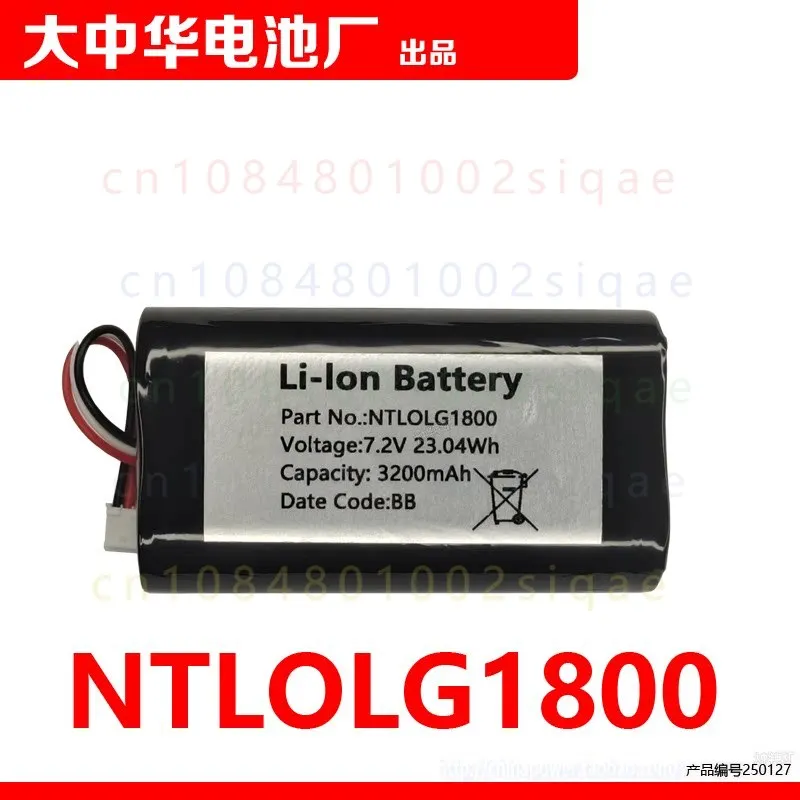1PCS FOR NTLOLG1800 Rechargeable Lithium-ion Battery Pack 7.2V 3200mAh Replacement Power Spare Parts
