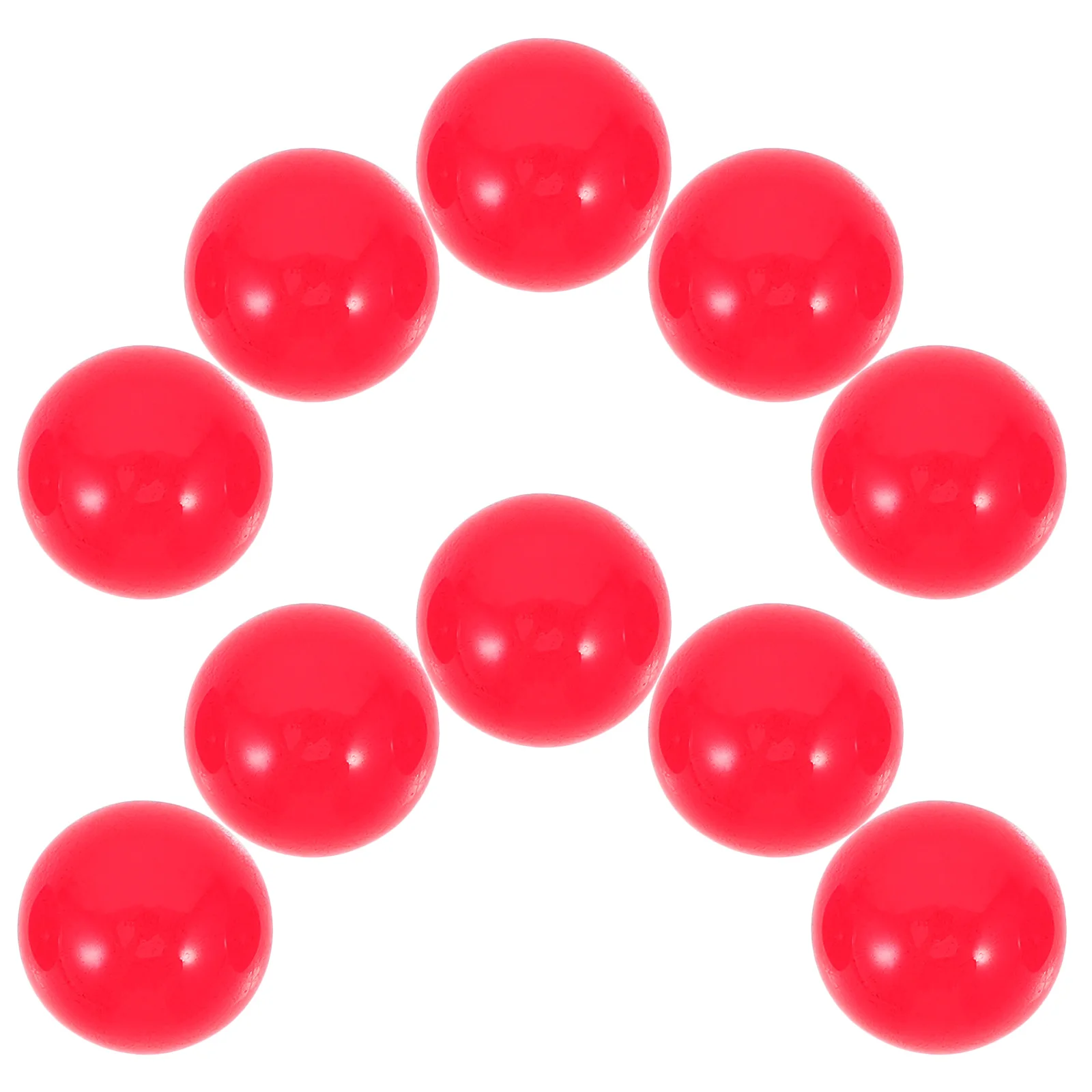 

50Pcs Glass Beads Flat Bottom Vase Filler Stones Decorative Aquarium Flower Pot Party Decorations Red Glass Beads