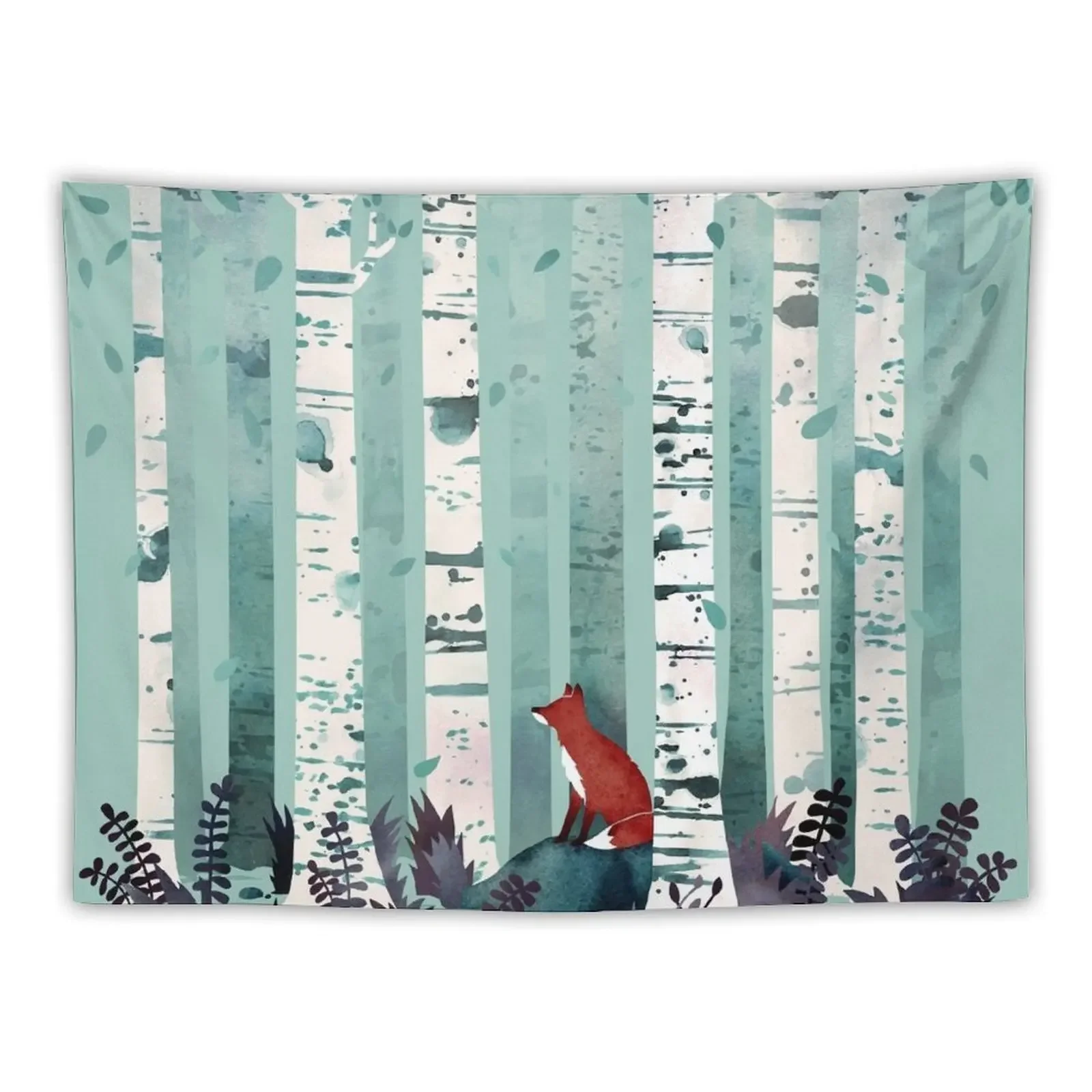 The Birches Tapestry Cute Room Decor Anime Decor Room Design Wall Hangings Decoration Tapestry