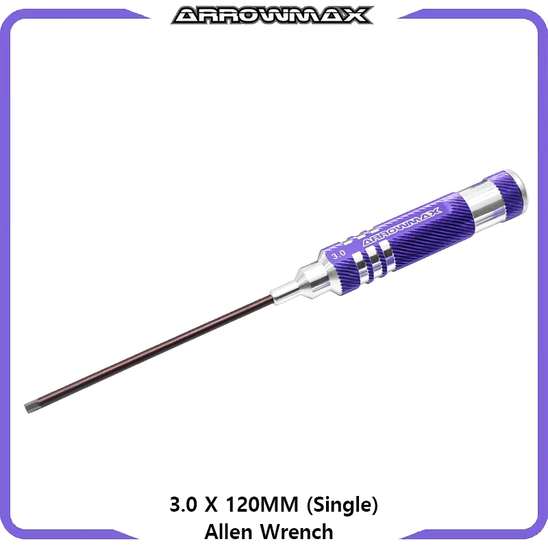 Imagem -05 - Arrowmax Allen Chave de Fenda Grupo Ferramentas rc 1.5 2.0 2.5 3.0 4.0 5.0x120 mm