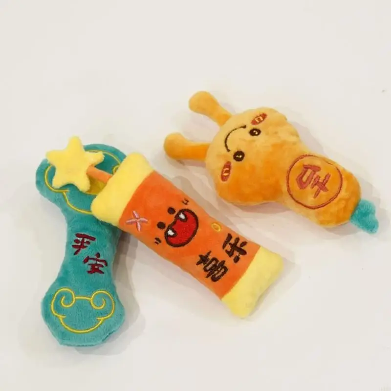 bé làm dịu đồ chơi rầm rộ để giảm phản xạ giật mình và tăng cường sự thoải mái cho giấc ngủ với thiết kế cầm tay mềm mại