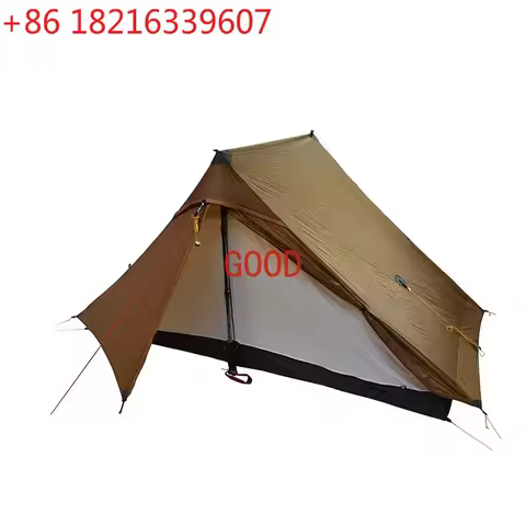 2024 Version 3F UL Gear LANSHAN 2 PRO 915 Grams TWO PERSON No-See-Um Two Side Silnylon Tent