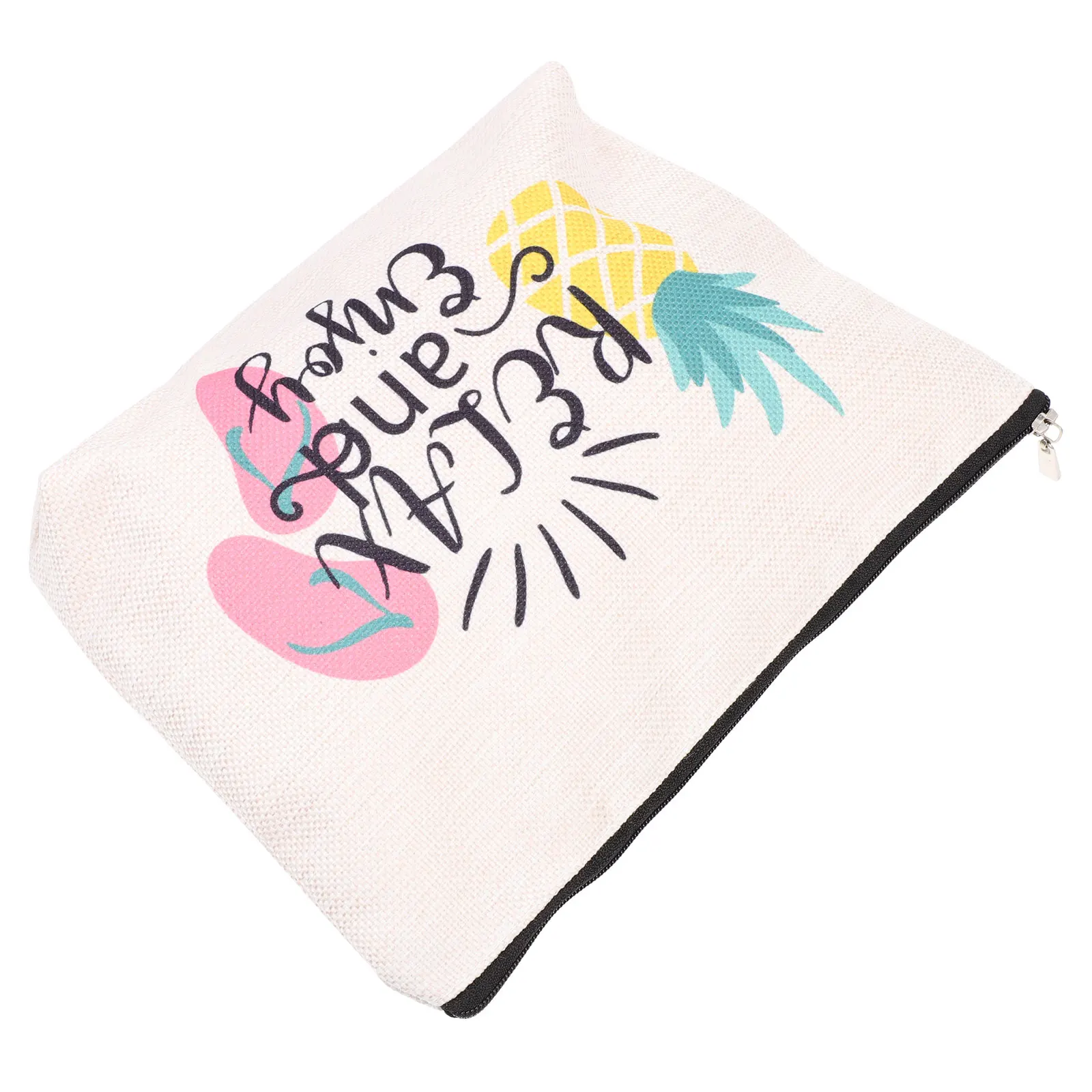 

Bags Toiletry Travel Lipstick ganizer Storage Waterproof Cotton Linen Zipper Bag Nurse Makeup Pouch Cosmetics Travel