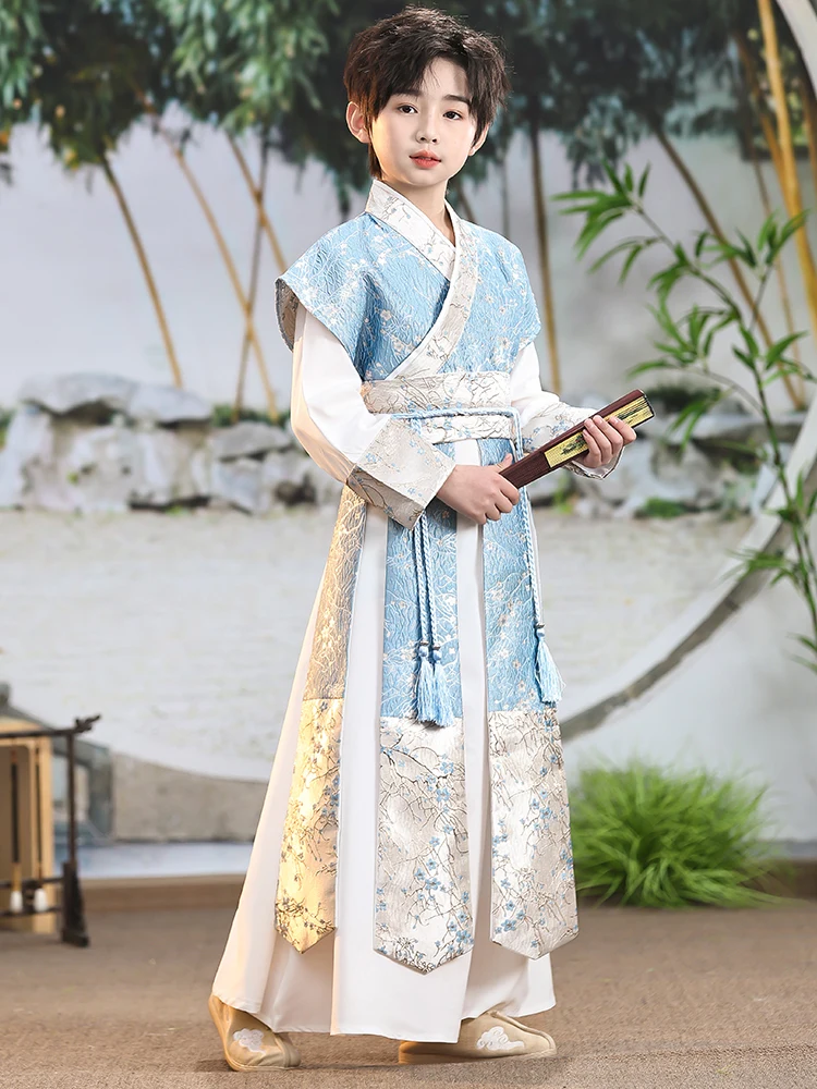 children's-hanfu-boys'-spring-and-autumn-style-martial-arts-traditional-chinese-costume-white-long-sleeved-ancient-costume