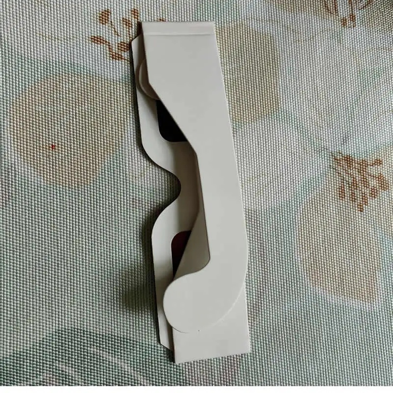 100 قطعة أحمر أخضر سر فك نظارات أحمر أخضر عدسة ترشيح الأبيض طوي إطار نظارات ثلاثية الأبعاد ل سويب