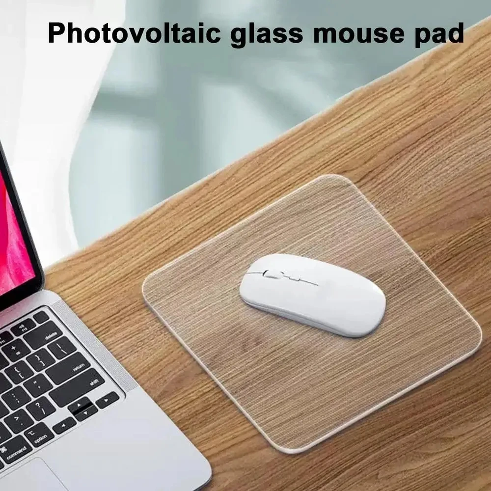 

Waterproof Clear Game Mouse Pad Hard Glass Gaming Mouse Mat Professional Smooth Mousepad for Laptop Pc Office Desk Mat Notebook