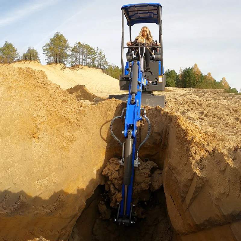 Free Shipping New Crawler Excavator Farm Mini Excavator 3.5 Ton Multifunctional Micro Excavator Mini Digger New Bagger Custom